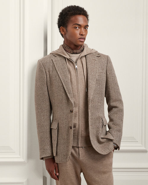 Kent Hand-Tailored Linen-Blend Jacket