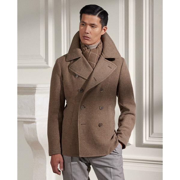 Royston Wool-Blend Peacoat