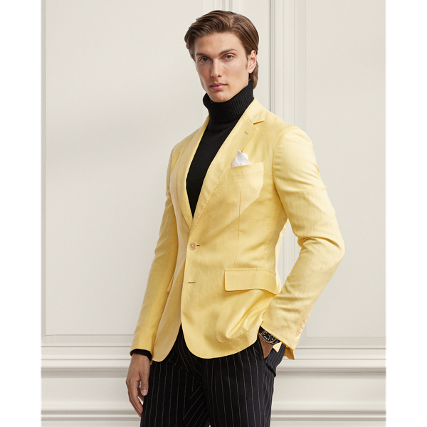 Hadley Hand-Tailored Silk-Linen Jacket