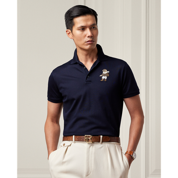 Custom Slim Fit: Polo Bear Polo Shirt
