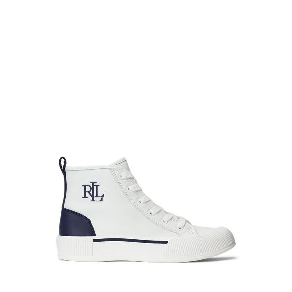 Dakota hoge leren sneaker