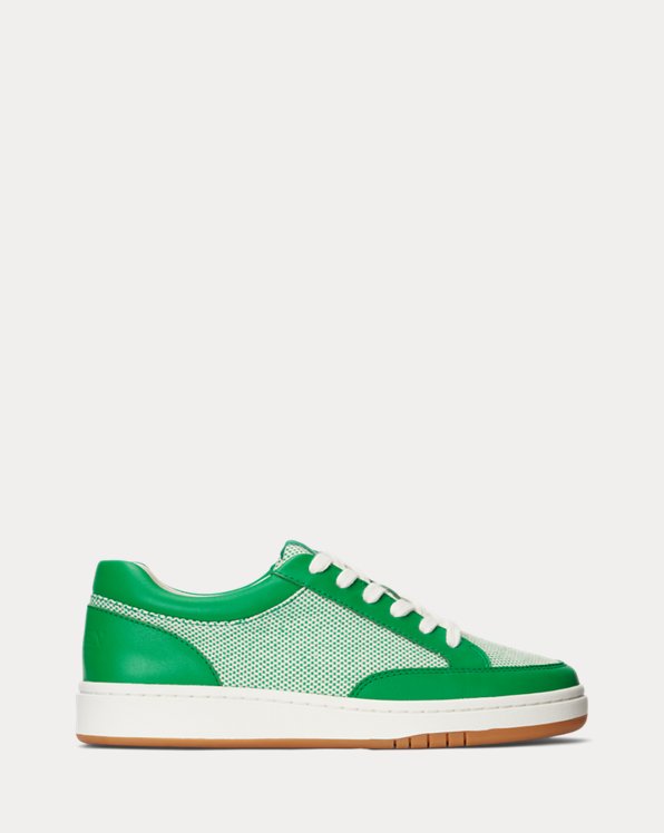 Hailey IV Canvas &amp; Nappa Leather Trainer