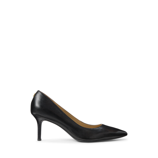 Lanette leren pumps