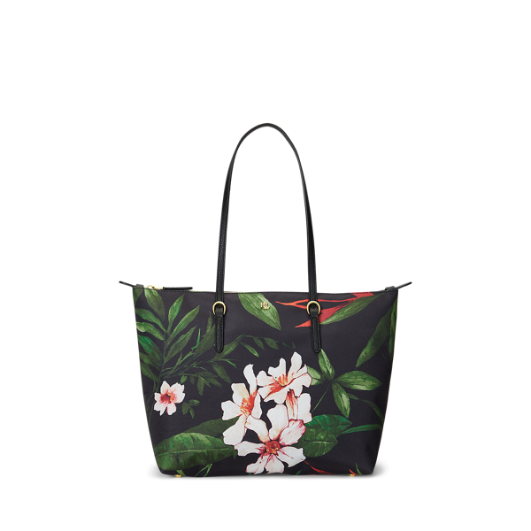 Floral Medium Keaton Tote Lauren 1