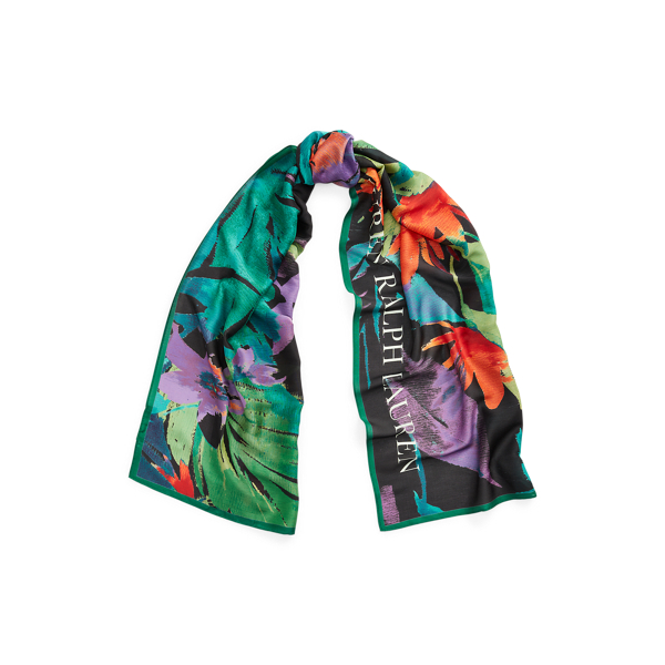 Emily Floral Wrap Scarf