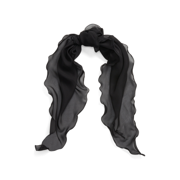 Harley Silk Chiffon Diamond Scarf