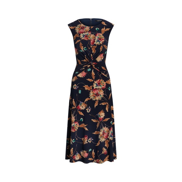 Jurk Ruffled Organic Cotton Blauw Wl867028 230