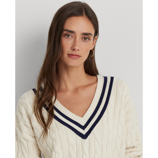 Cable knit sales cricket sweater