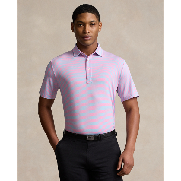Man with polo shirt top