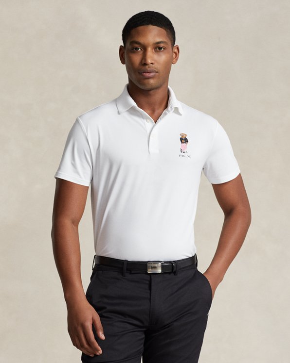 Tailored-Fit Poloshirt mit Polo Bear