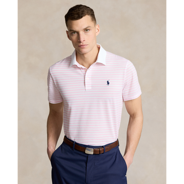 Tailored Fit Performance Mesh Polo Shirt