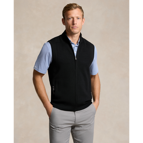 Performance Full-Zip Sweater Vest