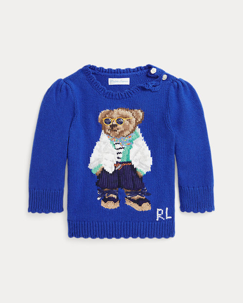 Polo Bear Cotton-Cashmere Sweater