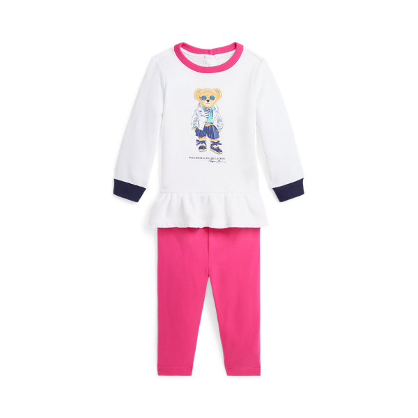 Fleece Sweatshirt &amp; Legging Set Baby Girl 1