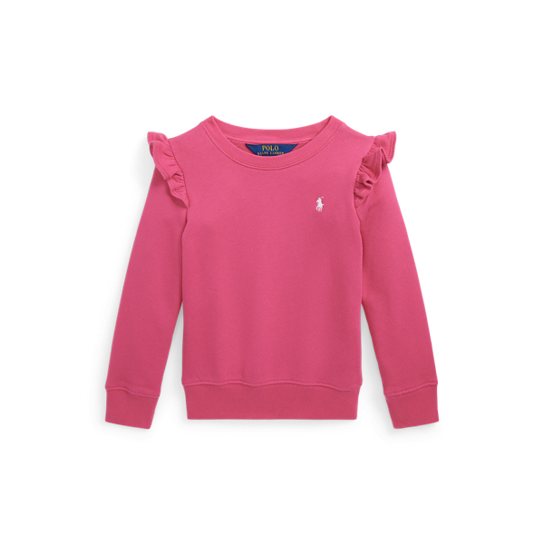 Ruffled Terry Sweatshirt