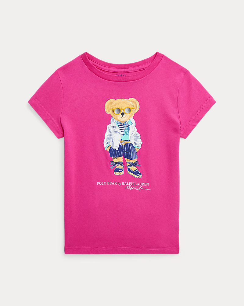 Polo Bear Cotton Jersey T-Shirt GIRLS 1.5–6.5 YEARS 1