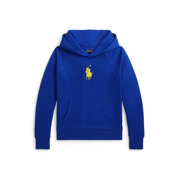 French Knot Big Pony Fleece Hoodie