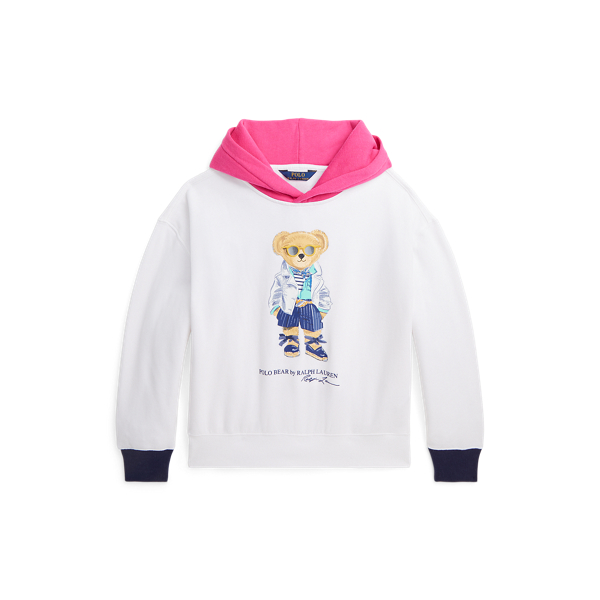 Fleece hoodie met Polo Bear MEISJES 7-14 JAAR 1