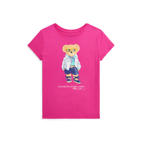 Polo Bear Cotton Jersey Tee