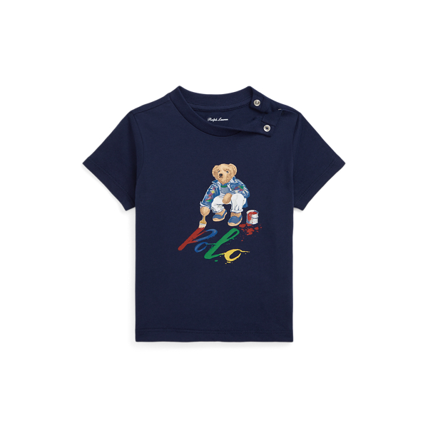 Polo Bear Cotton Jersey Tee