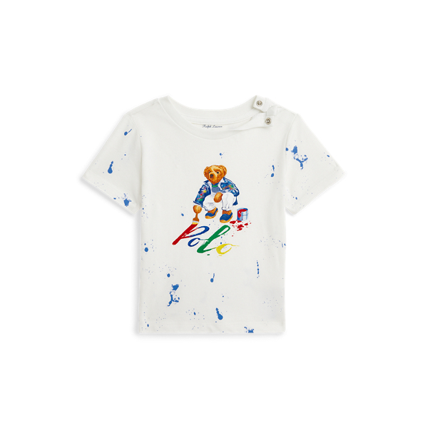 T-shirt de malha com Polo Bear