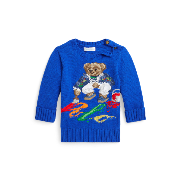 Polo Bear Cotton Jumper