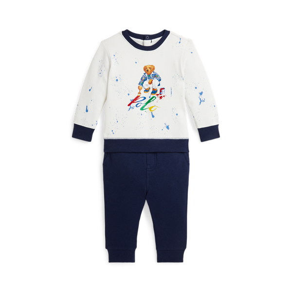 Sweatshirt und Hose mit Polo Bear