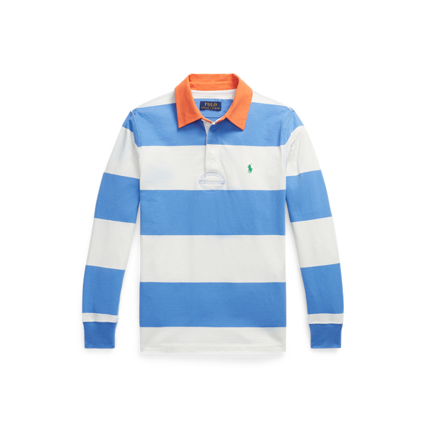 Striped Cotton Jersey Rugby Shirt BOYS 6–14 YEARS 1