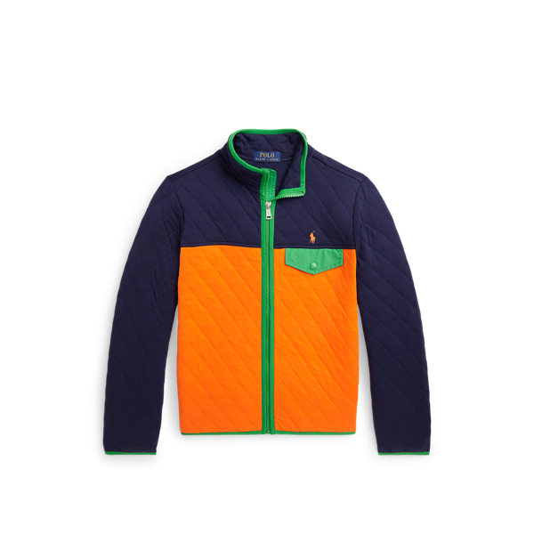 Doppellagige Steppjacke mit Color-Block JUNGEN 6–14 JAHRE 1