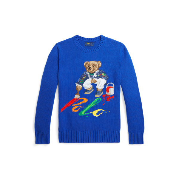 Polo Bear Cotton Sweater