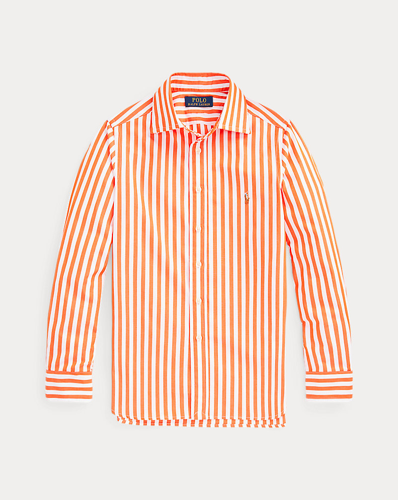 Regent Striped Cotton Poplin Shirt BOYS 6–14 YEARS 1