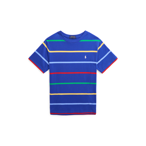 Striped Cotton Jersey Tee