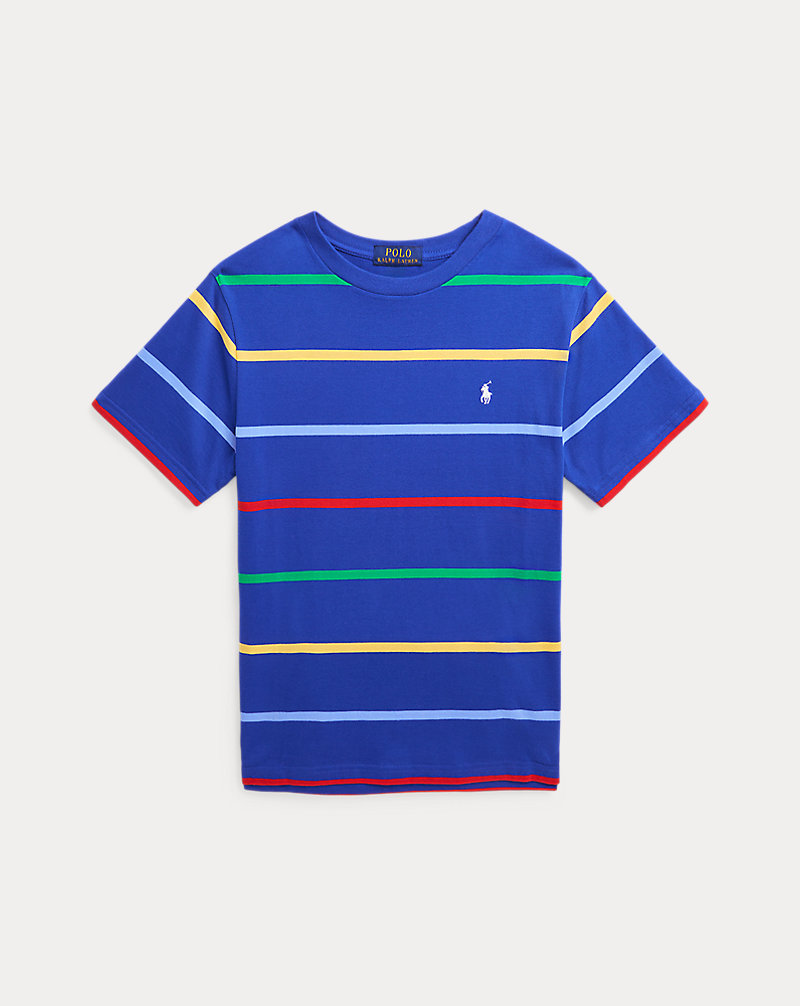 Striped Cotton Jersey T-Shirt BOYS 6–14 YEARS 1