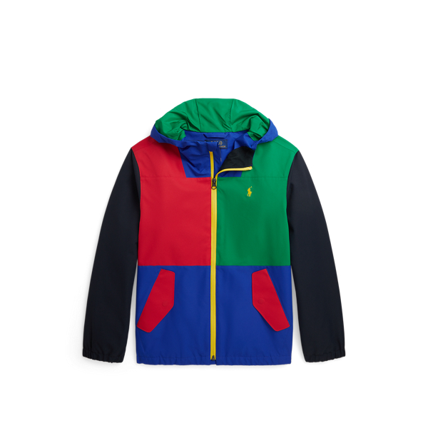 P-Layer 1 Water-Repellent Hooded Jacket Boys 8-18 1