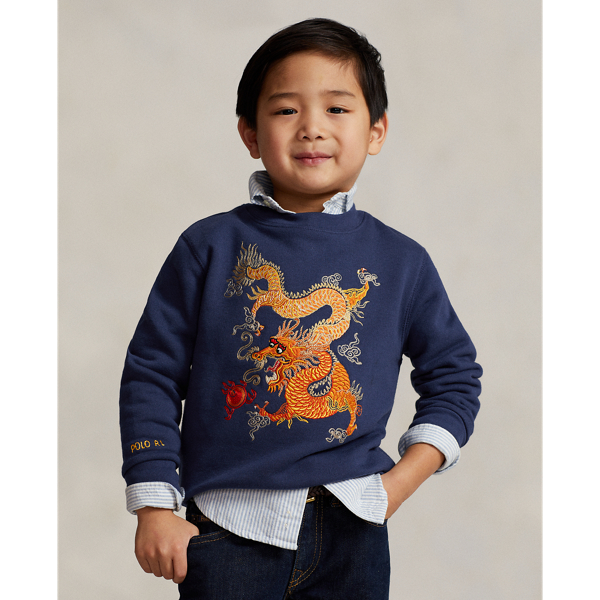 Lunar New Year Dragon Fleece Sweatshirt