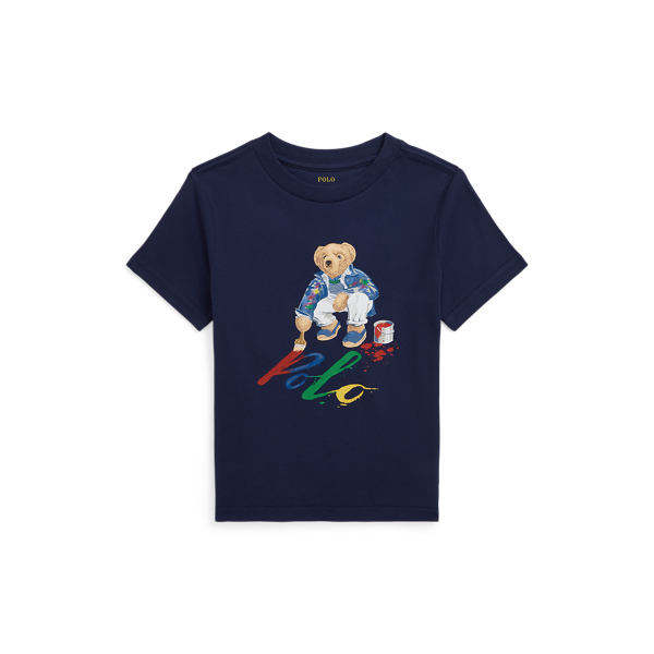 Polo Bear Cotton Jersey Tee