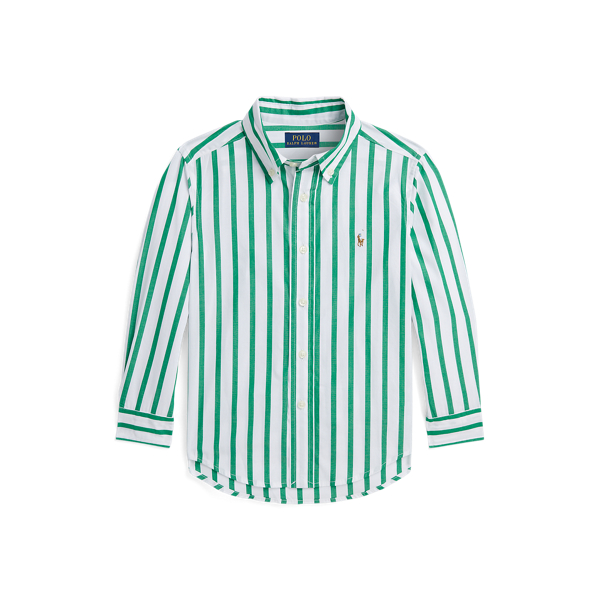 Striped Cotton Poplin Shirt BOYS 1.5–6 YEARS 1