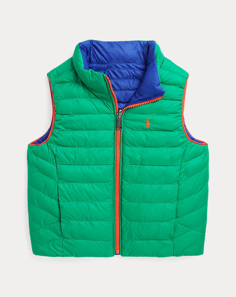 P-Layer 2 Reversible Quilted Vest Boys 2-7/Girls 2-6x 1
