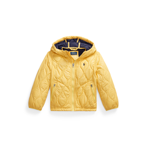 Water-Repellent Hooded Ripstop Jacket