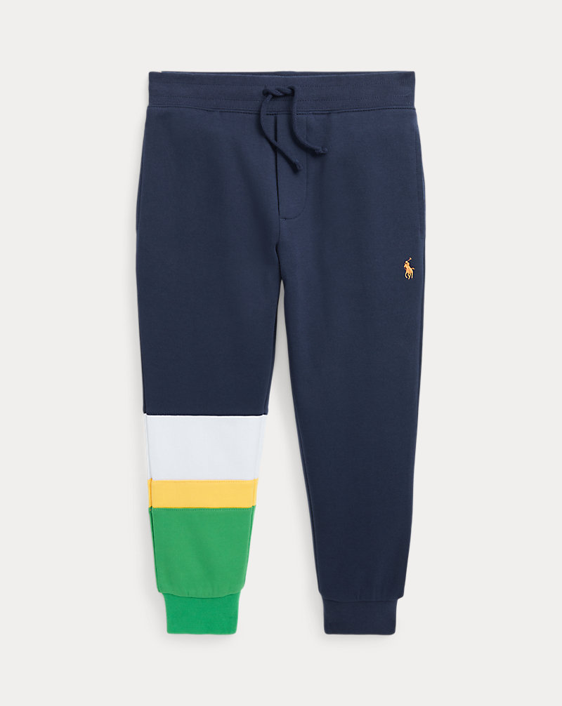 Color-Blocked Double-Knit Jogger Pant Boys 2-7 1