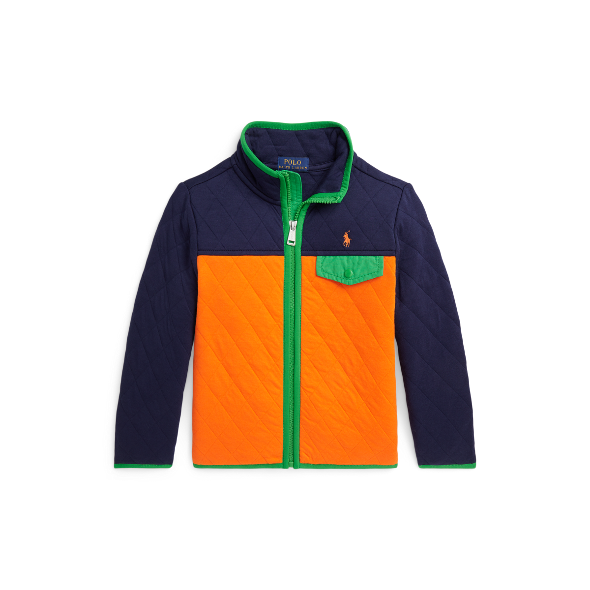 Polo color block jacket 2025