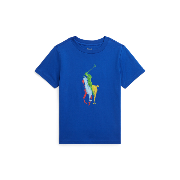 Big Pony Cotton Jersey T-shirt for Boys | Ralph Lauren® UK