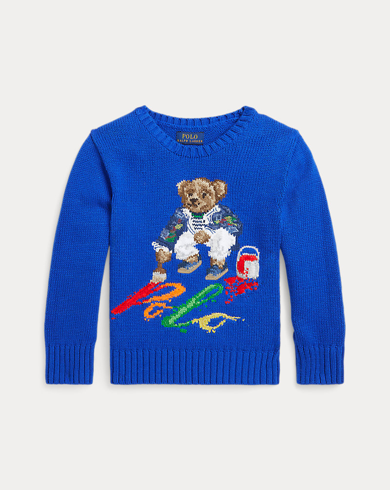 Polo Bear Cotton Sweater Boys 2-7 1