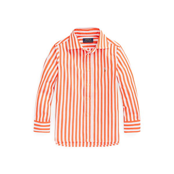 Regent Striped Cotton Poplin Shirt