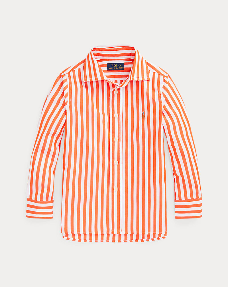 Regent Striped Cotton Poplin Shirt BOYS 1.5–6 YEARS 1