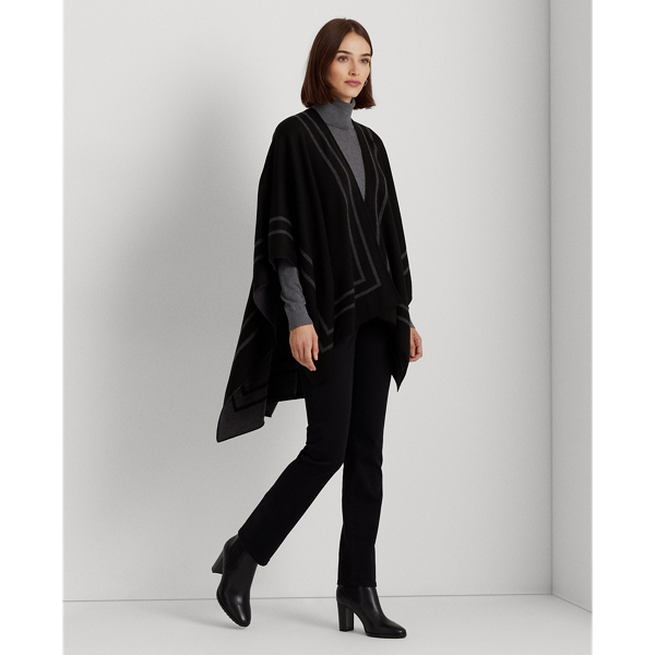 Reversible Knit Ruana for Women | Ralph Lauren® UK
