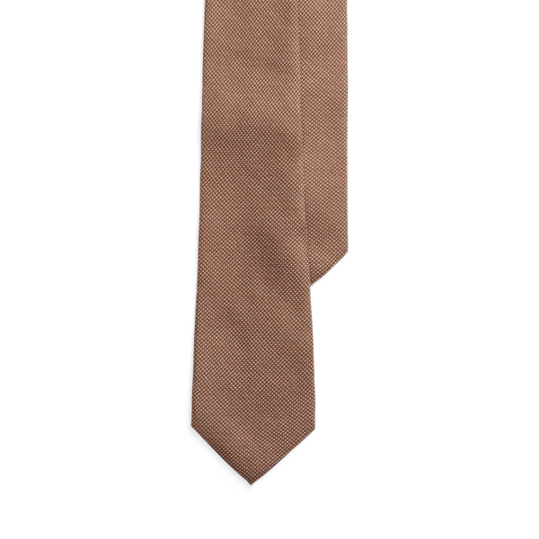 Cravatta in cashmere occhio di pernice Purple Label 1