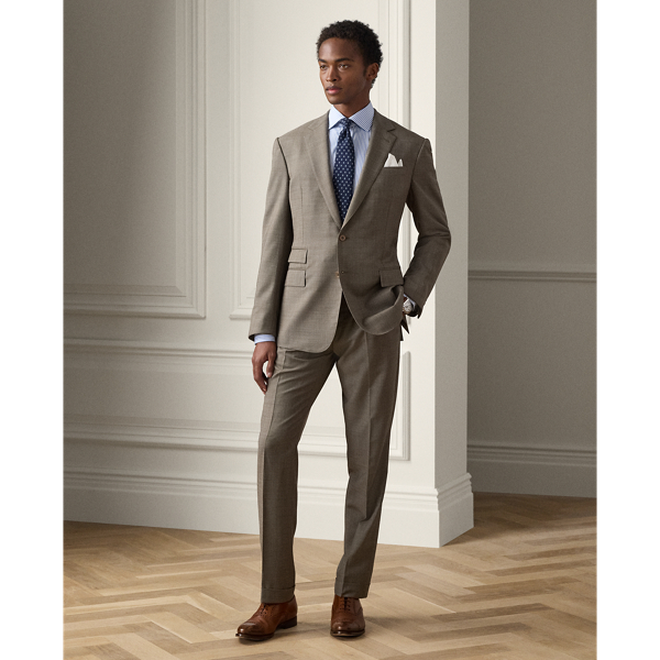 Kent Hand-Tailored Sharkskin Suit