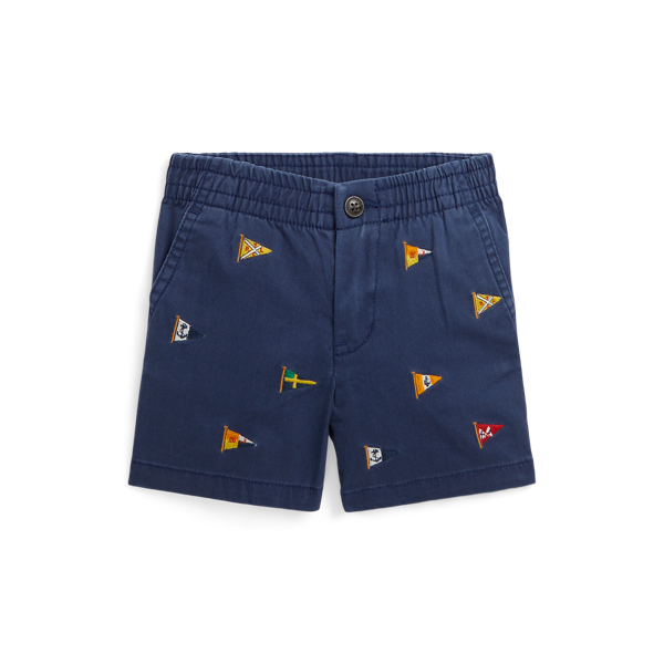 Polo Prepster Embroidered Chino Short