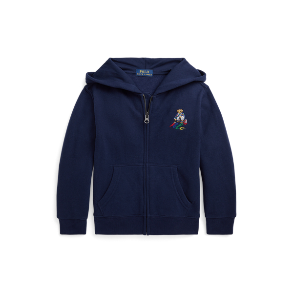 Polo Bear Fleece Full-Zip Hoodie